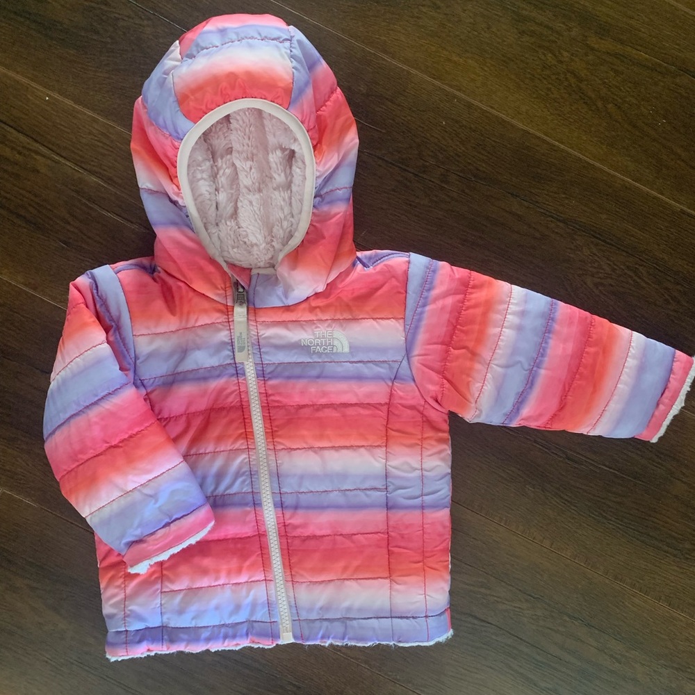 The North Face Reversible Jacket - Ombré Pink Purple